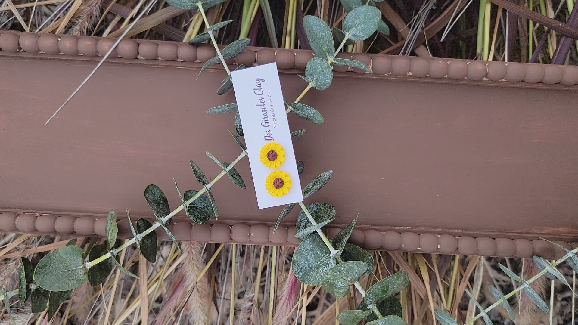 Dos Girasoles Earrings