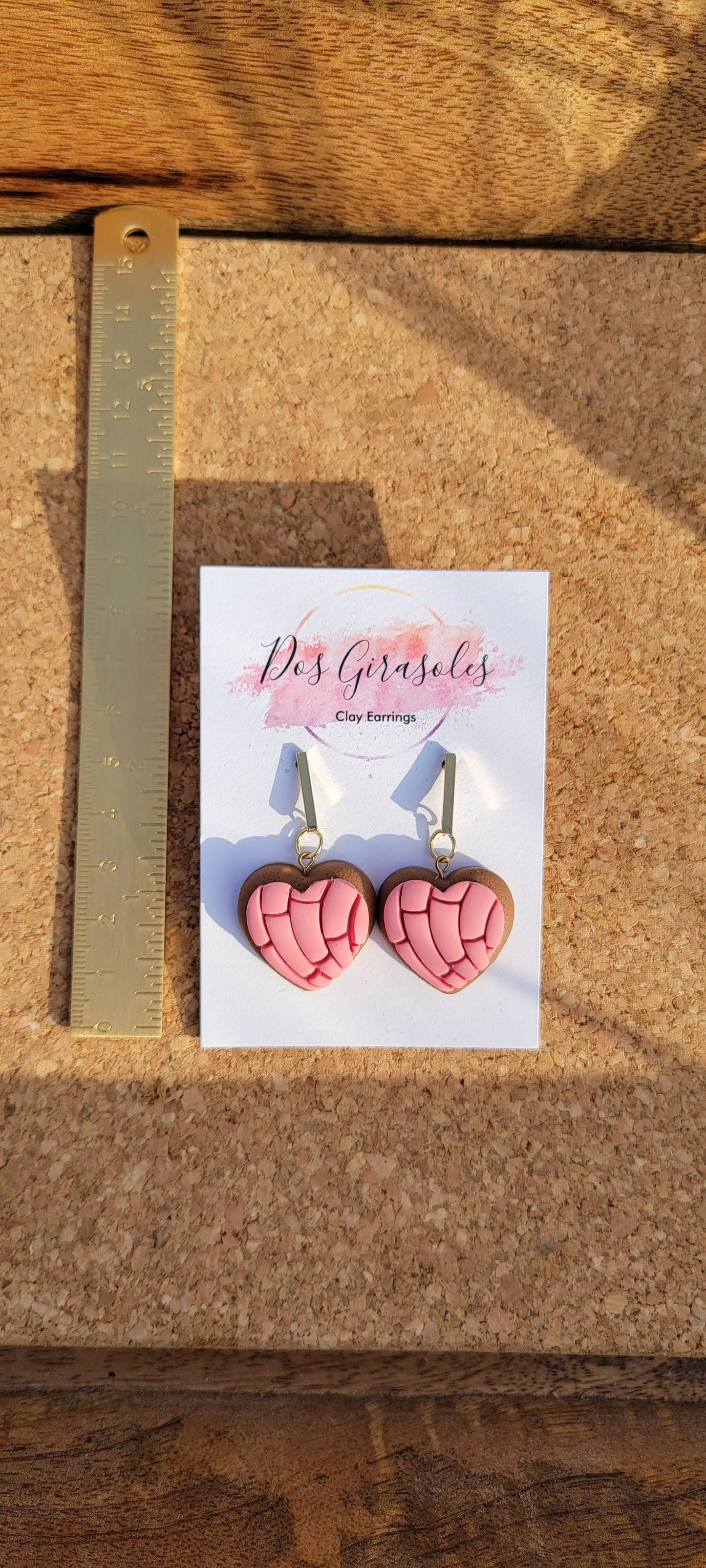 Heart Conchitas- Gold Plated