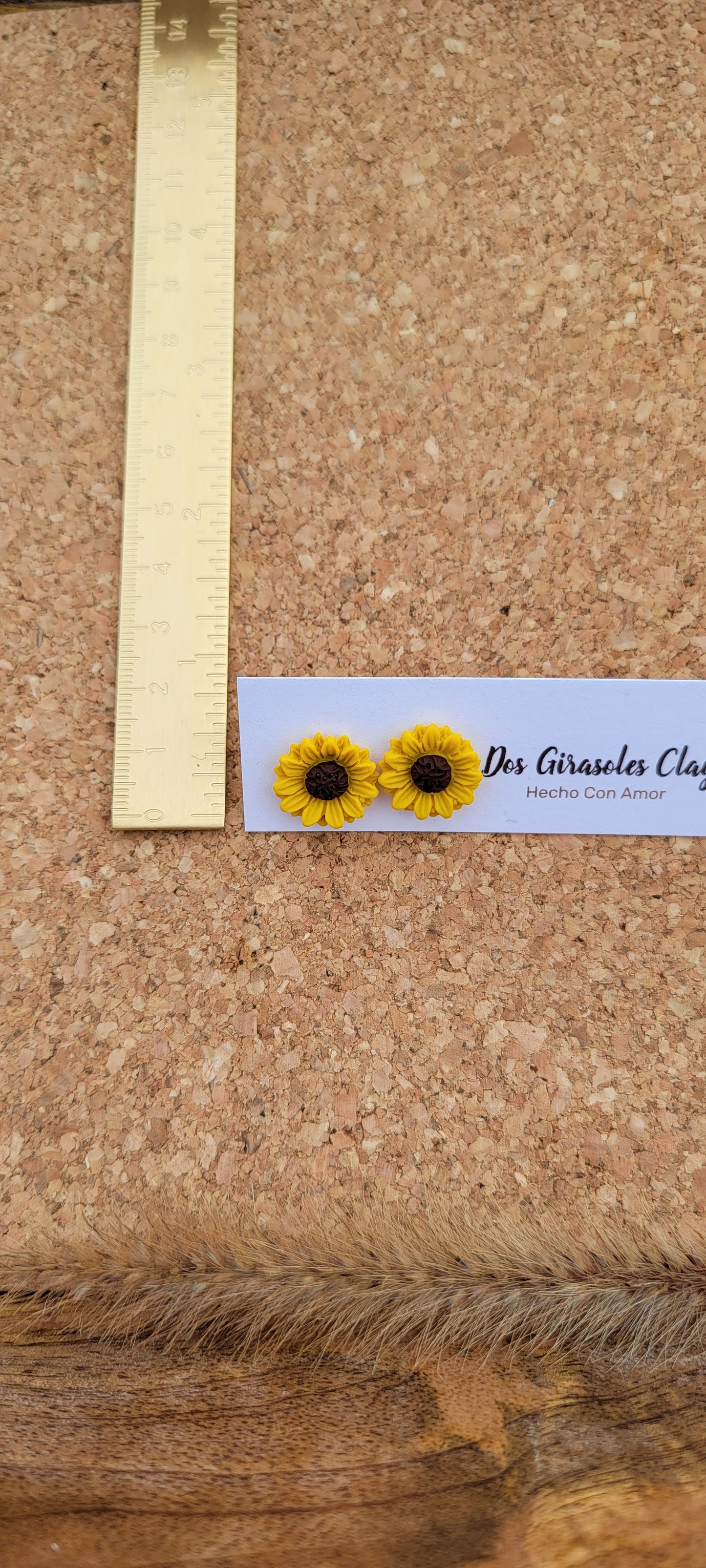 Dos Girasoles Earrings