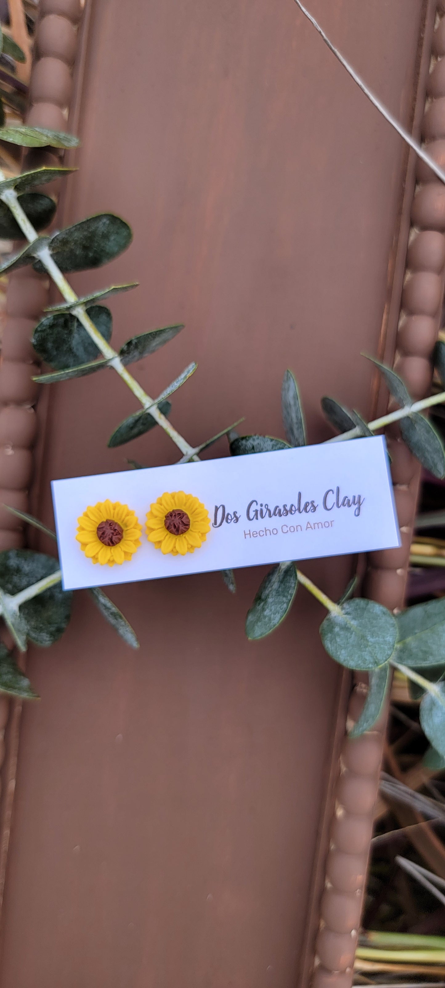 Dos Girasoles Earrings