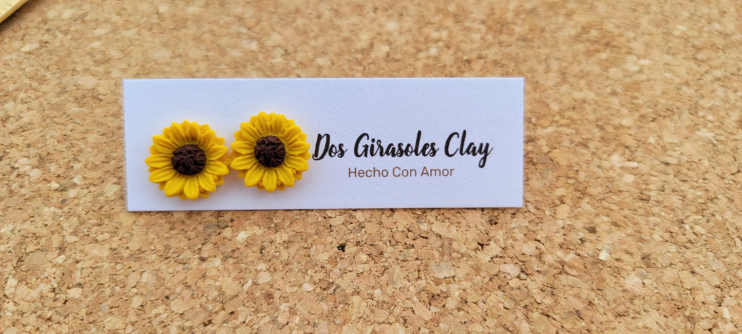 Dos Girasoles Earrings